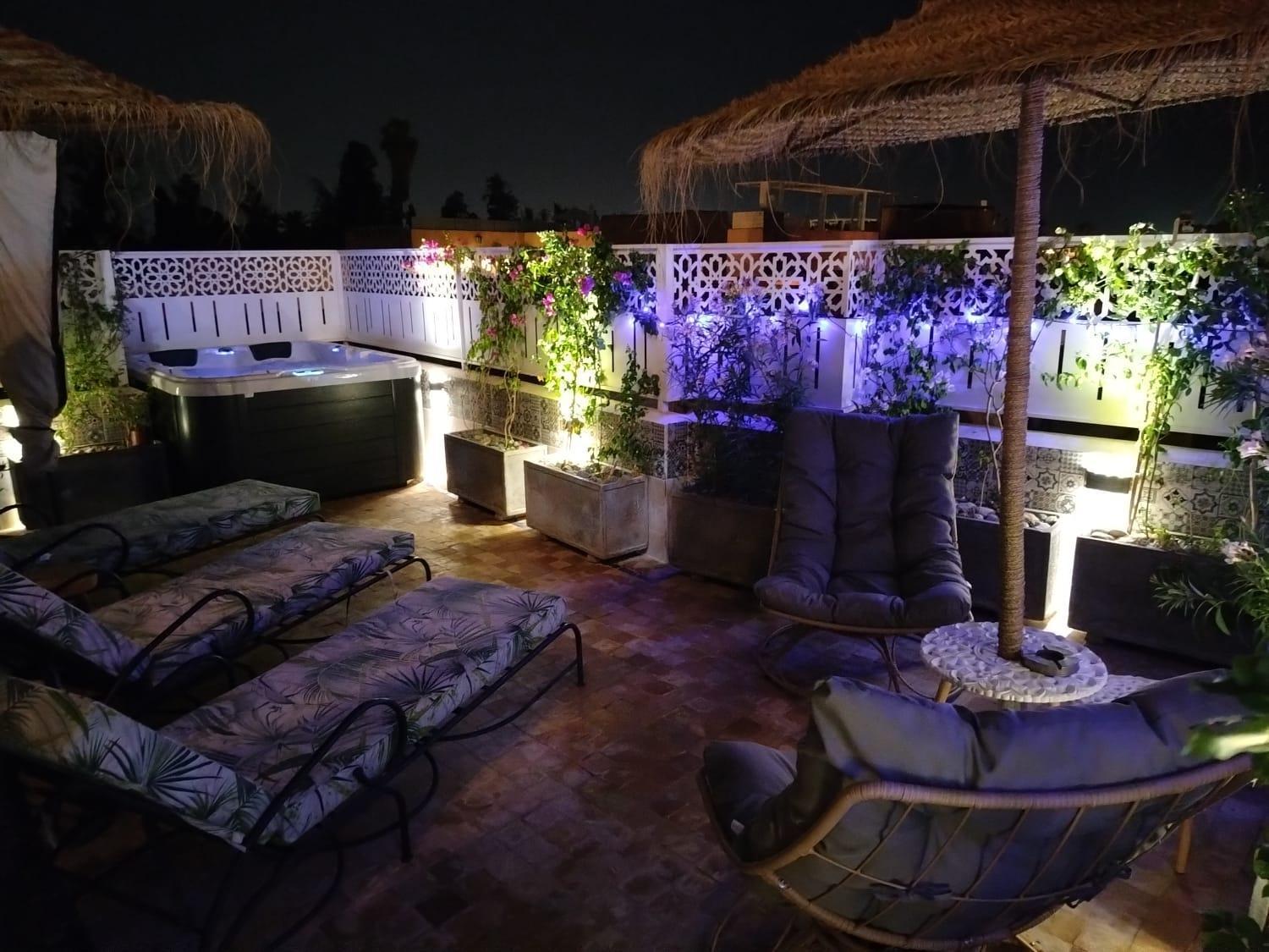 Riad & Spa Sous Le Soleil Chez Jerome Et Pamela Ch Zen 马拉喀什 外观 照片