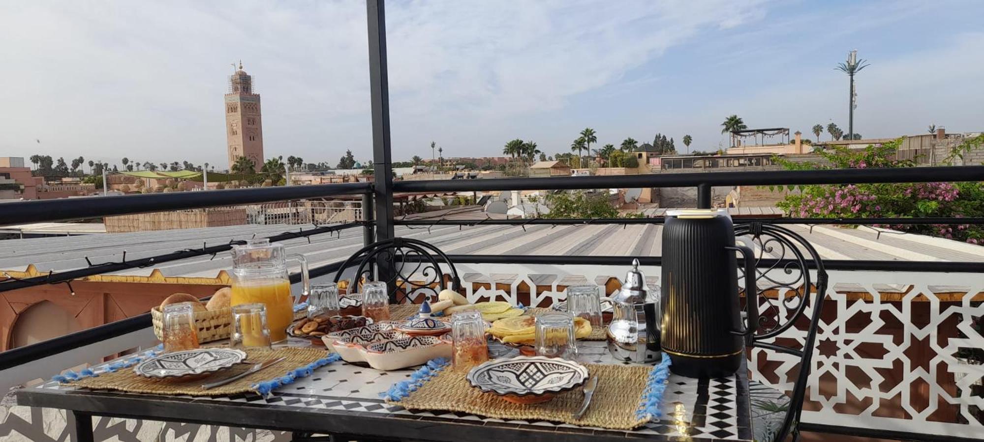 Riad & Spa Sous Le Soleil Chez Jerome Et Pamela Ch Zen 马拉喀什 外观 照片